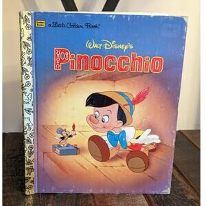 1996 Pinocchio Golden Book